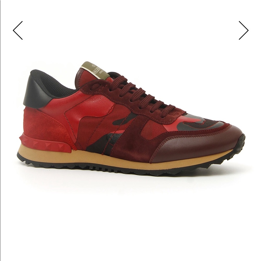 Valentino Garavani
Men's Rock Runner Camo Sneakers